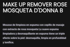 MOUSSE LIMPIADOR FACIAL ROSAS