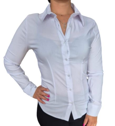 CAMISA BASICA BLANCA